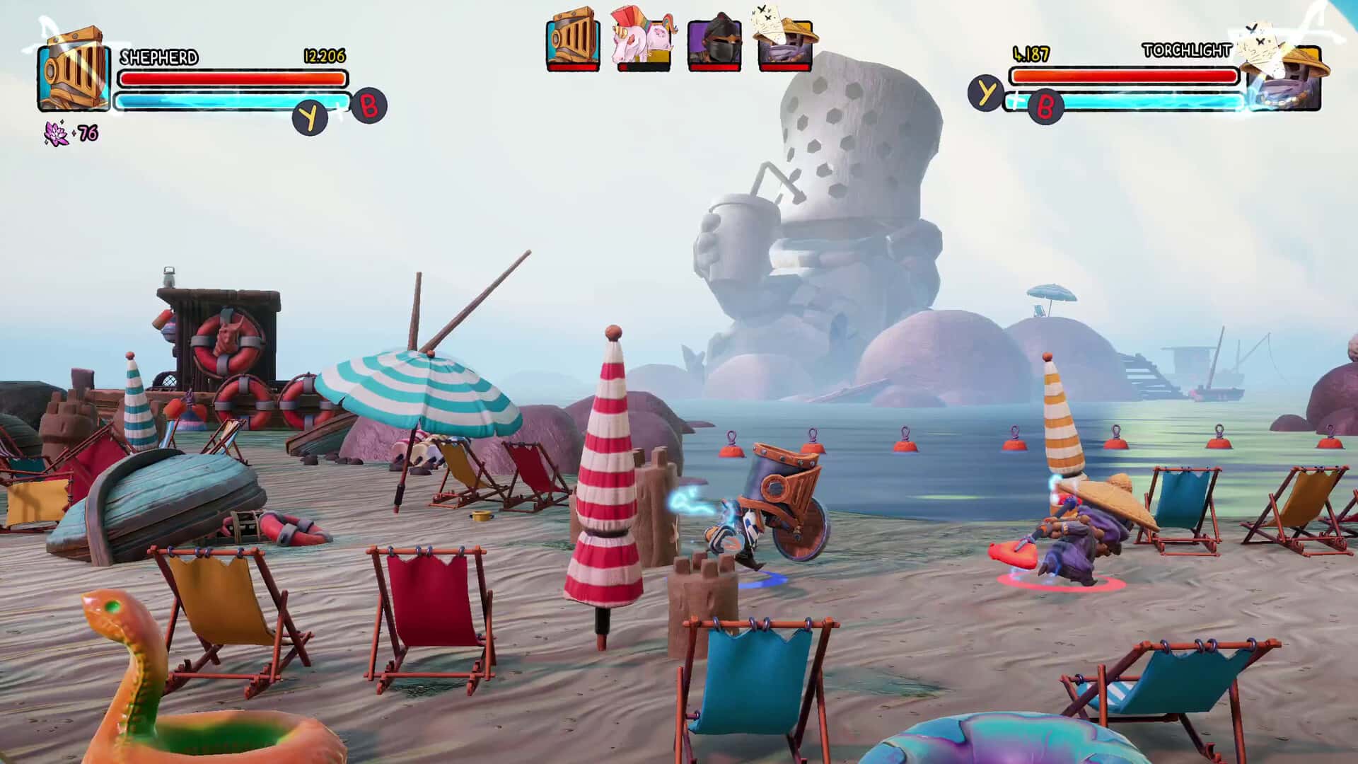 大头盔英雄 Big Helmet Heroes 中文版背景